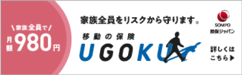 損害保険ジャパン【移動の保険UGOKU】